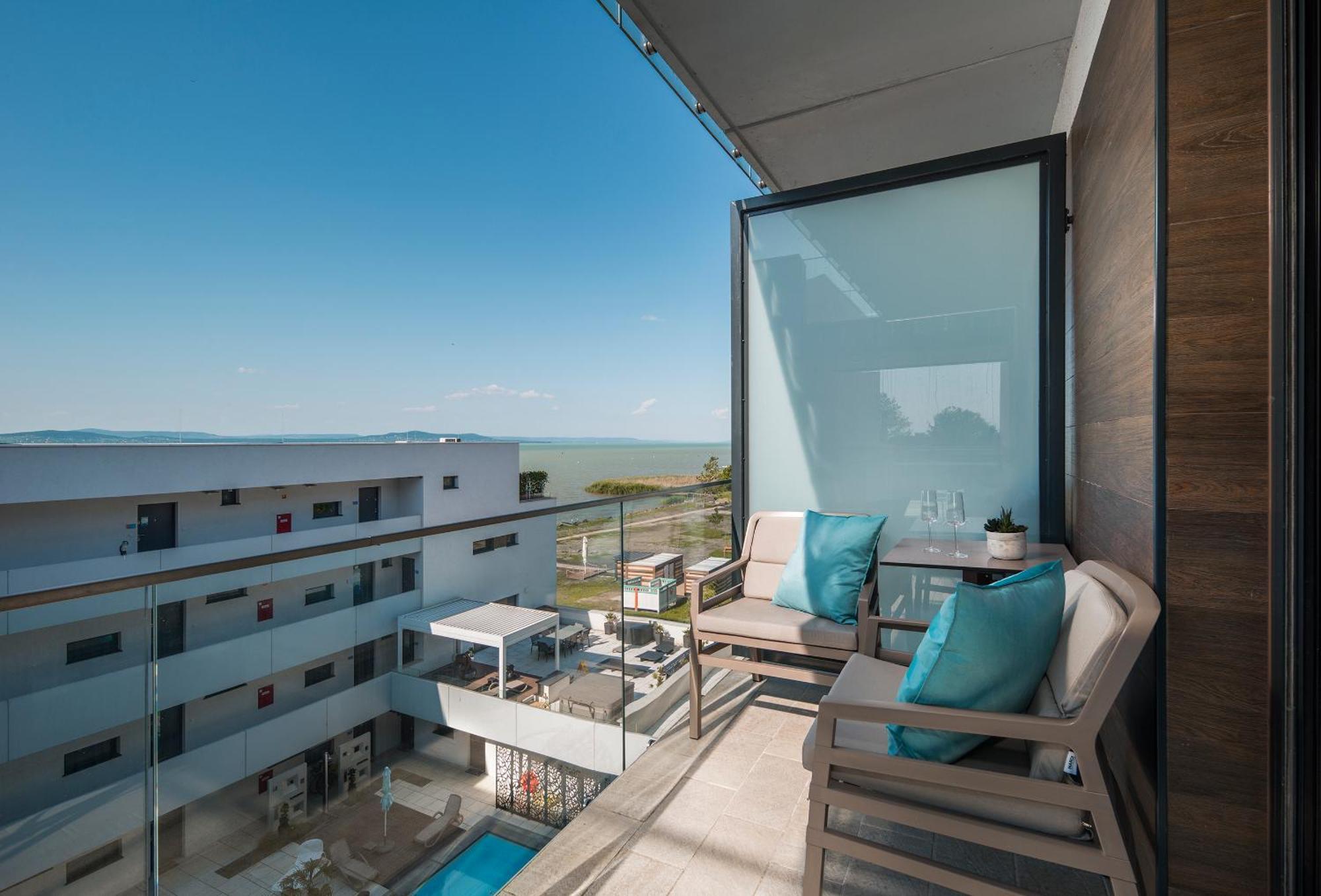 Sunset Resort Apartmanház Fonyód Habitación foto